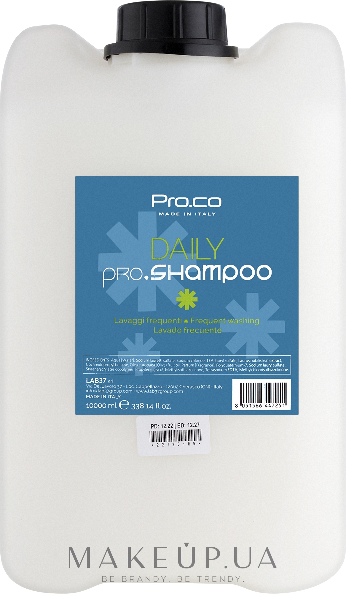 Шампунь для ежедневного применения - Pro. Co Daily Shampoo — фото 10000ml