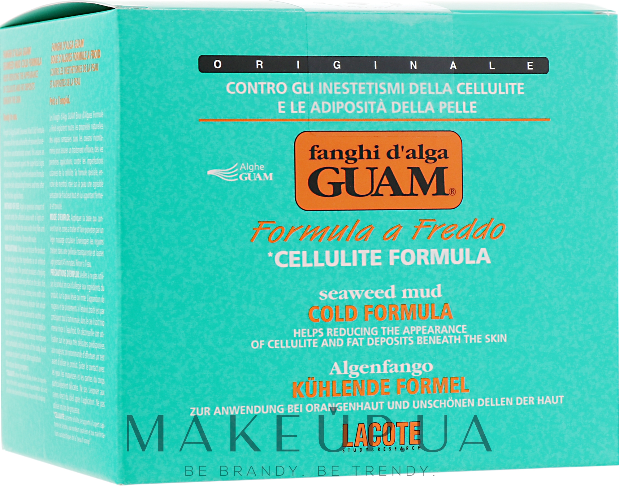 Антицелюлітна маска "холодна формула" - Guam Formula a Freddo — фото 500g
