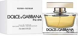 Парфумерія, косметика УЦІНКА! Dolce&Gabbana The One - Парфумована вода (тестер з кришечкою)*