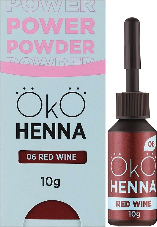 Хна для брів - OkO Lash & Brow OkO Henna Power Powder — фото N2