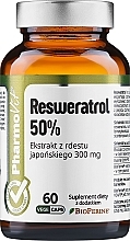 Парфумерія, косметика Харчова добавка "Ресвератрол 50%" 60 шт. - Pharmovit Clean Label