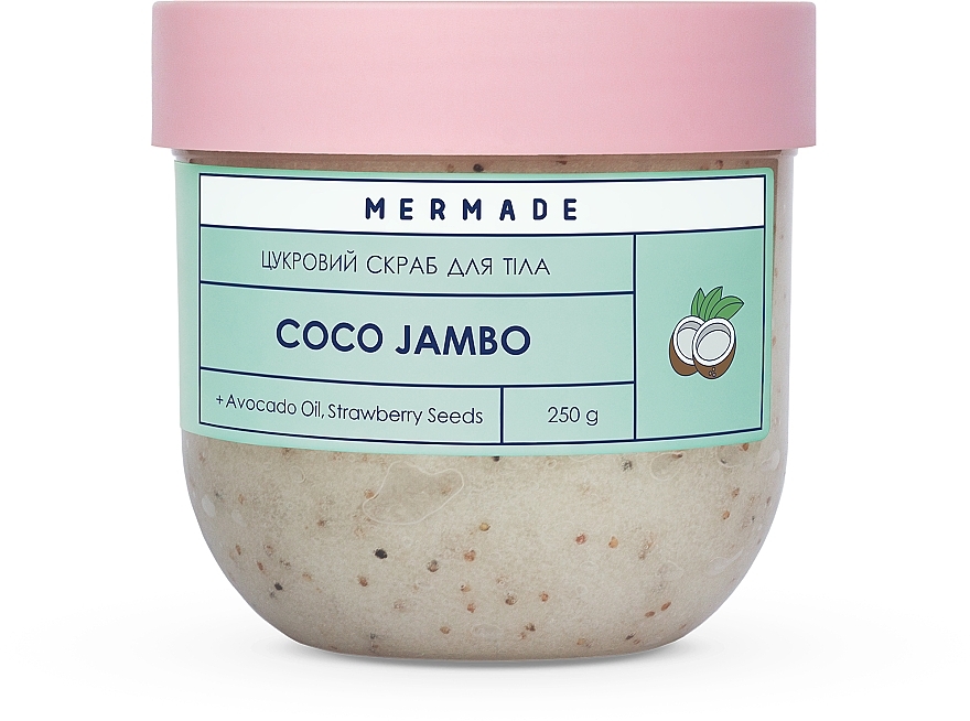 Сахарный скраб для тела - Mermade Coco Jambo 