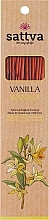 Ароматичні палички "Ваніль" - Sattva Vanilla * — фото N1