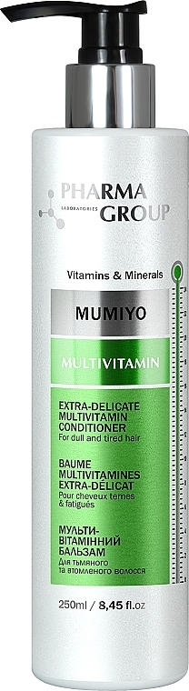Бальзам для волос мультивитаминный - Pharma Group Laboratories Multivitamin + Moomiyo Conditioner — фото N1
