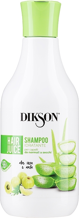 Шампунь для волосся, зволожувальний - Dikson Hair Juice Moisturizing Shampoo — фото N1