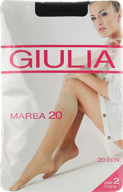 Гольфы для женщин "Marea Gambaletto" 20 Den, nero - Giulia — фото N1