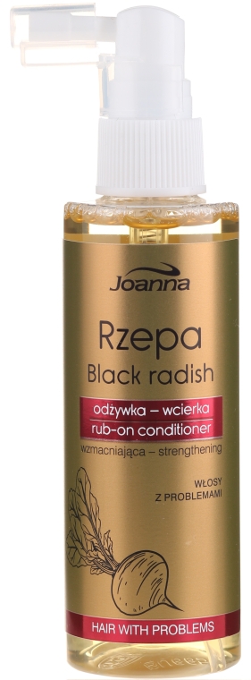 Зміцнювальний спрей-кондиціонер для волосся - Joanna Black Radish Rub-On Conditioner — фото N1