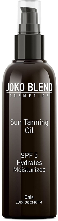 УЦІНКА Олія для засмаги - Joko Blend Sun Tanning Oil SPF5 * — фото N1