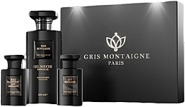 Gris Montaigne Paris Bois Montaigne - Набор (edp/75ml+sh/gel/650ml+oil/75ml) — фото N1