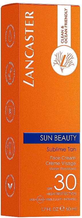 Солнцезащитный крем для лица - Lancaster Sun Beauty SPF30 — фото N3