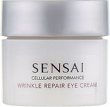 Антивозрастной крем для глаз против морщин - Sensai Cellular Performance Wrinkle Repair Eye Cream (пробник) — фото N2