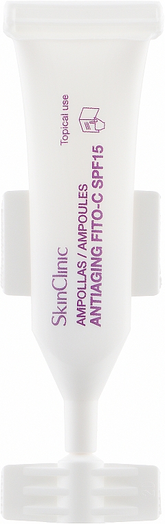 Антивіковий фітококтейль для обличчя з вітаміном С і SPF 15 - SkinClinic Antiaging Fito-C SPF 15 — фото N1