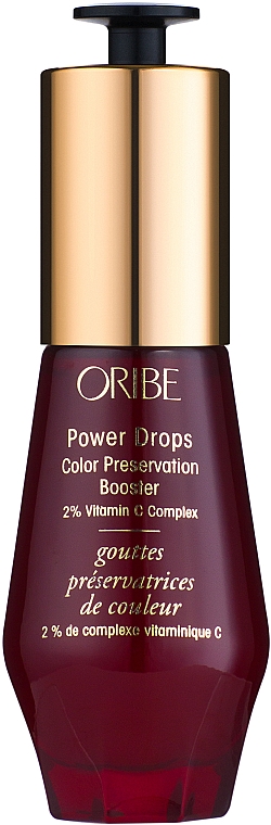 Высококонцентрированная сыворотка для красоты окрашенных волос - Oribe Power Drops Color Preservation Booster — фото N2