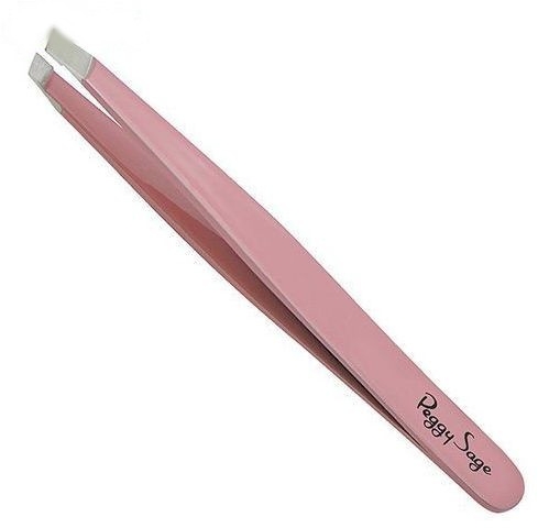 Пінцет для брів, рожевий - Peggy Sage — фото N1