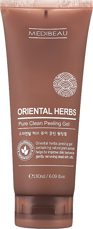 Гель-пилинг для лица с экстрактом восточных трав - Medibeau Oriental Herbs Pure Clean Peeling Gel