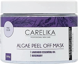 Альгинатная маска на основе водорослей с лавандовым маслом - Carelika Algae Peel Off Mask Lavender Oil — фото N1
