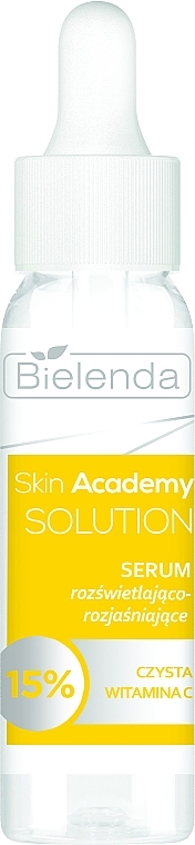 Освітлююча сироватка з 15% чистого вітаміну С - Bielenda Skin Academy Solutions Illuminating and Brightening Serum — фото N1