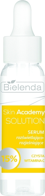 Осветляющая сыворотка с 15% чистого витамина С - Bielenda Skin Academy Solutions Illuminating and Brightening Serum — фото N1