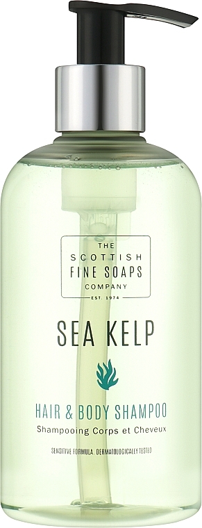 Шампунь для волосся й тіла "Морська водорость" - Scottish Fine Soaps Sea Kelp Hair And Body Wash — фото N1