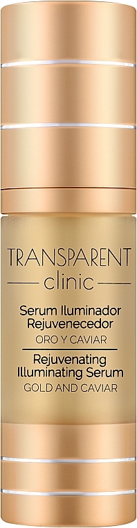 УЦЕНКА Омолаживающая осветляющая сыворотка для лица - Transparent Clinic Rejuvenating Illuminating Serum * — фото N1