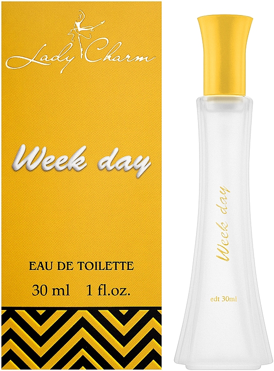 Aroma Parfume Lady Charm Week Day - Туалетная вода — фото N2