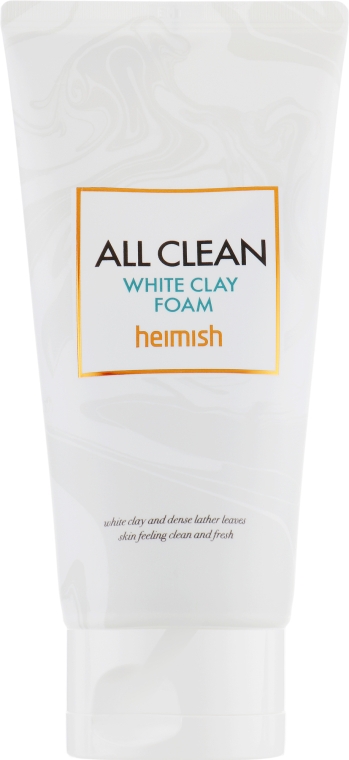 Очищувальна пінка для обличчя - Heimish All Clean White Clay Foam — фото N2