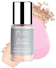 Духи, Парфюмерия, косметика Консилер - Pur Shake & Bake Powder-to-Cream Under Eye Concealer