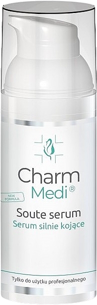 Заспокійлива сироватка для обличчя - Charmine Rose Charm Medi Soute Serum New Formula — фото N1