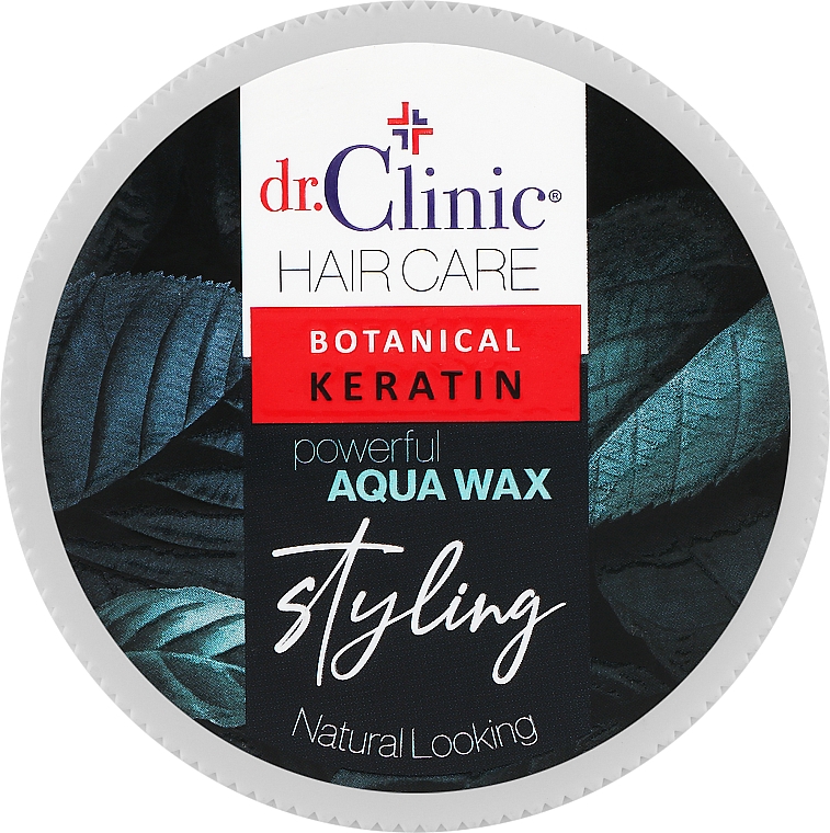 Чоловічий віск для волосся з кератином - Dr. Clinic Hair Care Botanical Keratin Aqua Wax — фото N1