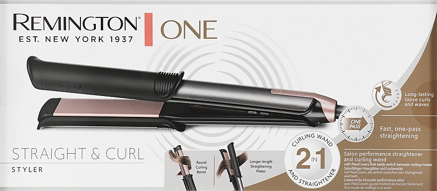 Щипці для волосся - Remington S6077 One Straight And Curl Styler — фото N2