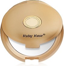 Парфумерія, косметика Дзеркало двостороннє, кругле, золотисте - Ruby Rose Delux Two-Way Mirror