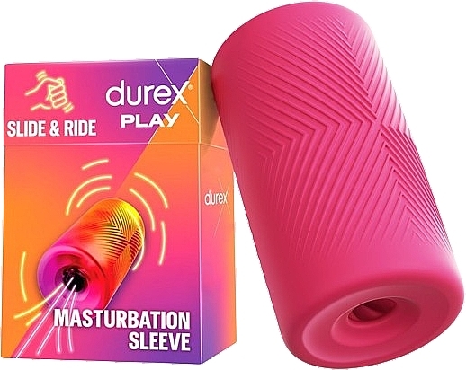 Чоловічий рукав для мастурбації - Durex Play Slide & Ride Masturbation Sleeve — фото N1