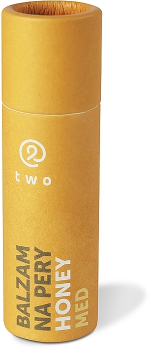 Бальзам для губ "Мед" - Two Cosmetics Honey Lip Balm — фото N1