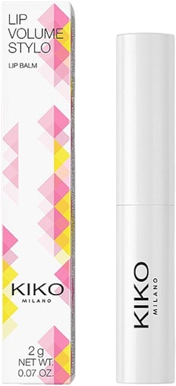 Увлажняющий бальзам для губ - Kiko Milano Lip Volume Stylo Lip Balm — фото N1
