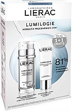 Парфумерія, косметика Набір - Lierac Lumilogie (f/concentrate/2x15 ml + f/mask/50ml)