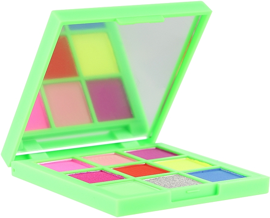 УЦЕНКА Палетка пигментов для макияжа - 7 Days Extremely Chick UVglow Neon Makeup Pigment Palette * — фото N3