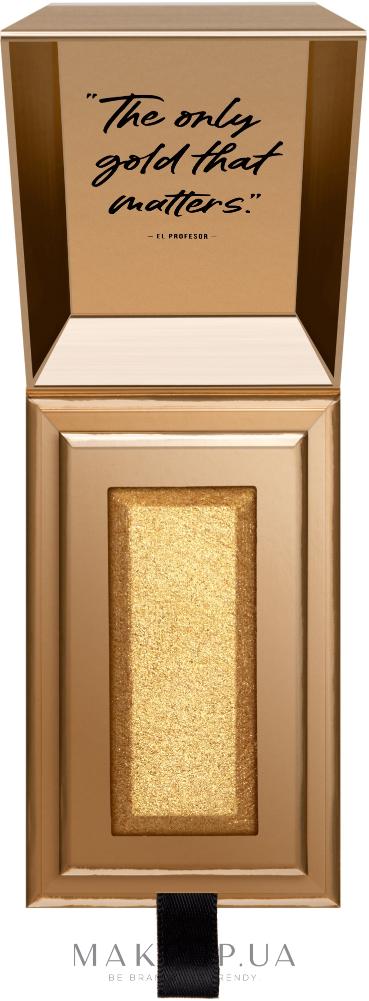 Хайлайтер для лица - NYX Professional Makeup La Casa De Papel Highlighter — фото 01 - Gold Brick