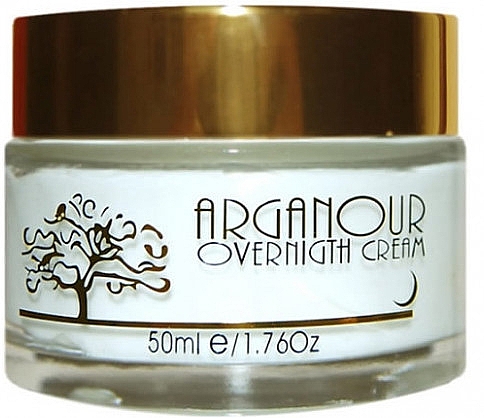 Нічний крем для обличчя - Arganour Anti-Aging Night Cream — фото N1