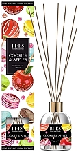 Аромадифузор "Печиво та яблука" - Bi-Es Home Fragrance Cookies & Apples Reed Diffuser — фото N1