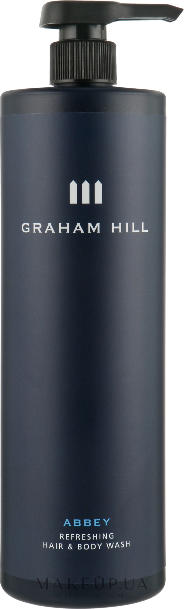 Гель для душа 2 в 1 - Graham Hill Abbey Refreshing Hair And Body Wash  — фото 1000ml