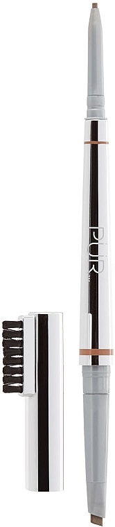 Карандаш для бровей - Pur Arch Nemesis 4-in-1 Dual Ended Brow Pencil — фото N2