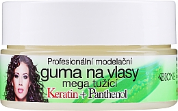 Воск для волос - Bione Cosmetics Keratin + Panthenol Professional Ultra Strong Sculpting Rubber — фото N1