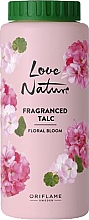 Парфумований тальк для тіла «Квіткова фантазія» - Oriflame Love Nature Fragranced Talc Floral Bloom — фото N3