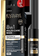 Парфумерія, косметика База-кондиціонер під лак 8в1 - Eveline Cosmetics Nail Therapy Professional 8 in 1 Multi-Care Base