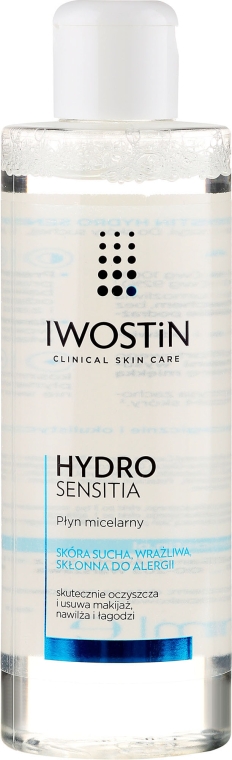 Мицеллярная жидкость - Iwostin Hydro Sensita Micellar — фото N1