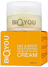 Живильний обліпиховий крем для обличчя - Bio2You Day-Night Seabuckthorn Cream — фото N1