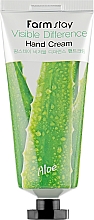 Крем з алое для рук - Farmstay Visible Differerce Hand Cream Aloe — фото N2