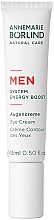 Крем для глаз - Annemarie Borlind Men System Energy Boost Eye Cream — фото N1