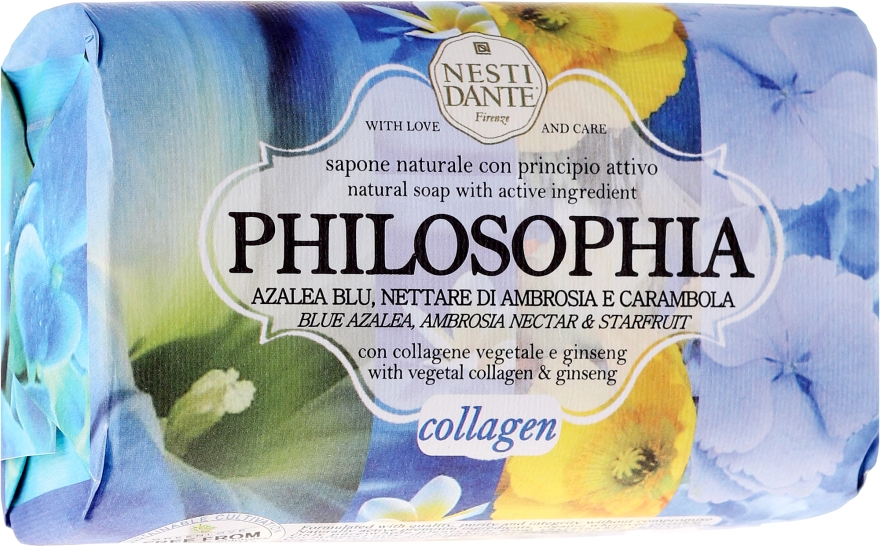 Мыло "Коллаген" - Nesti Dante Philosophia Soap — фото N1