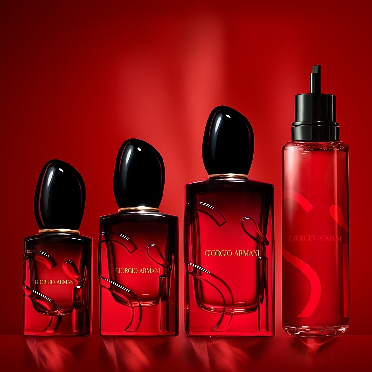 Giorgio Armani Si Passione Intense - Парфюмированная вода (сменный блок) — фото N8